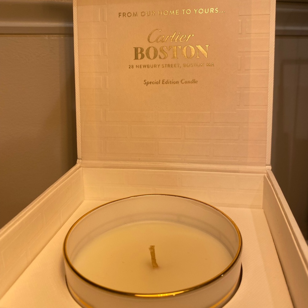 CARTIER-  SPECIAL EDITION -brand new home candle